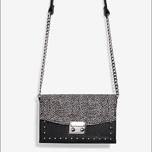 Express Cheetah Studded Event Bag - Picture 2 of 3